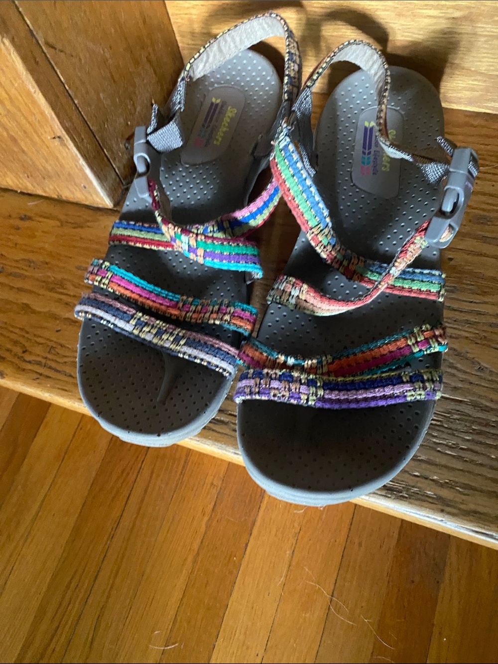 Skechers Women's Multicolor Strappy Sport Sandals